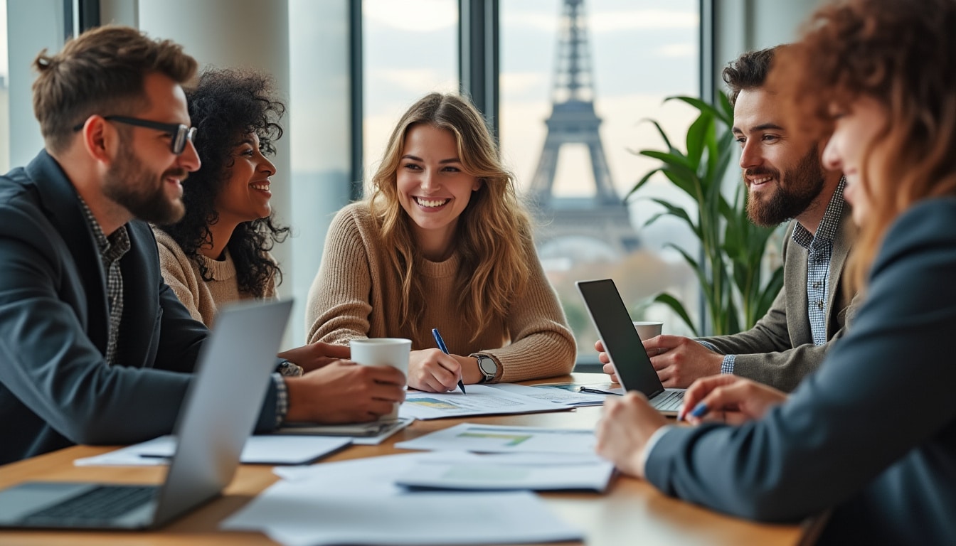 Illustration: Les étapes essentielles pour réussir la création d’une entreprise à Paris