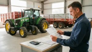 TVA sur le matériel agricole d’occasion : règles et calcul