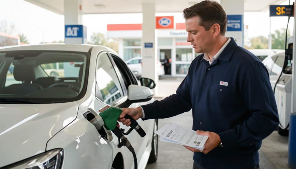 Récupération de la TVA sur le carburant en entreprise